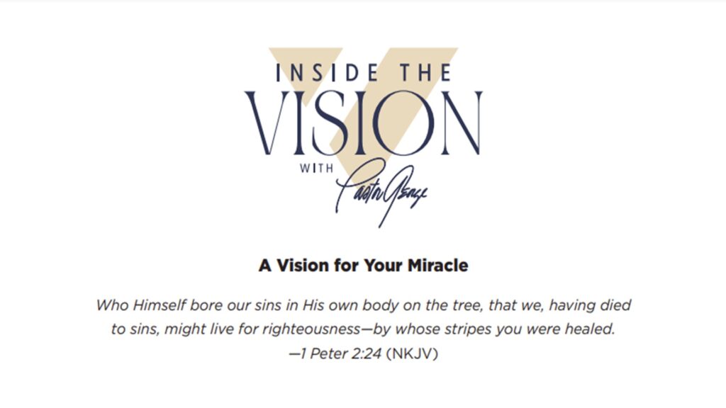 Bonus PDF: A Vision for Your Miracle