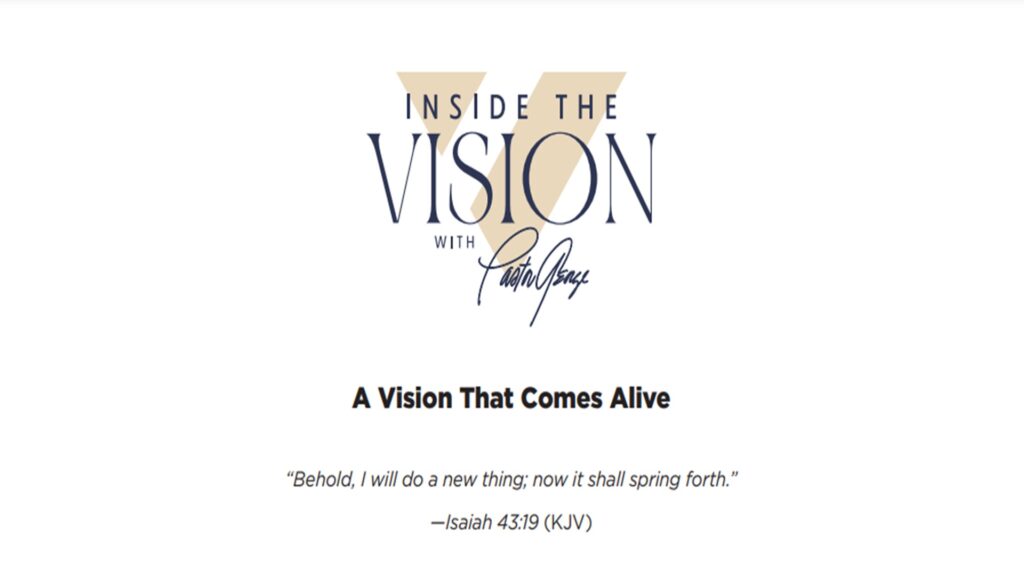 Bonus PDF: A Vision that Comes Alive