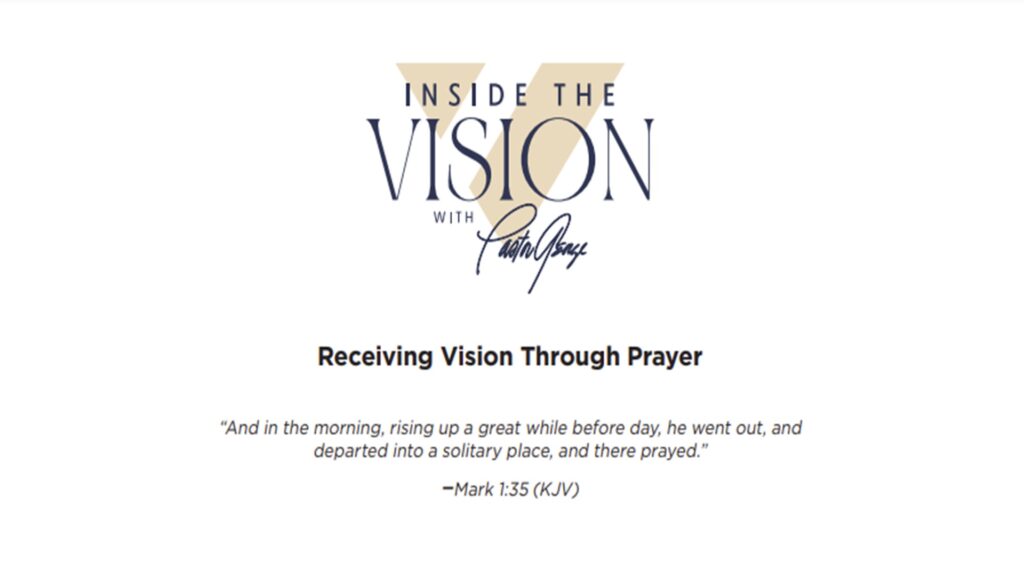 Bonus PDF: Receiving Vision Through Prayer