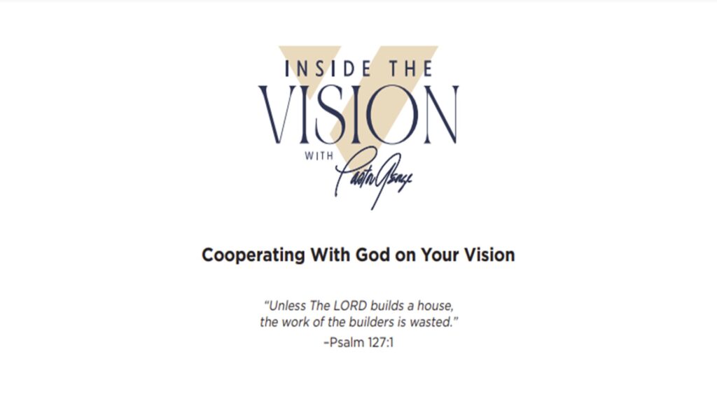 Bonus PDF: Cooperating With God on Your Vision