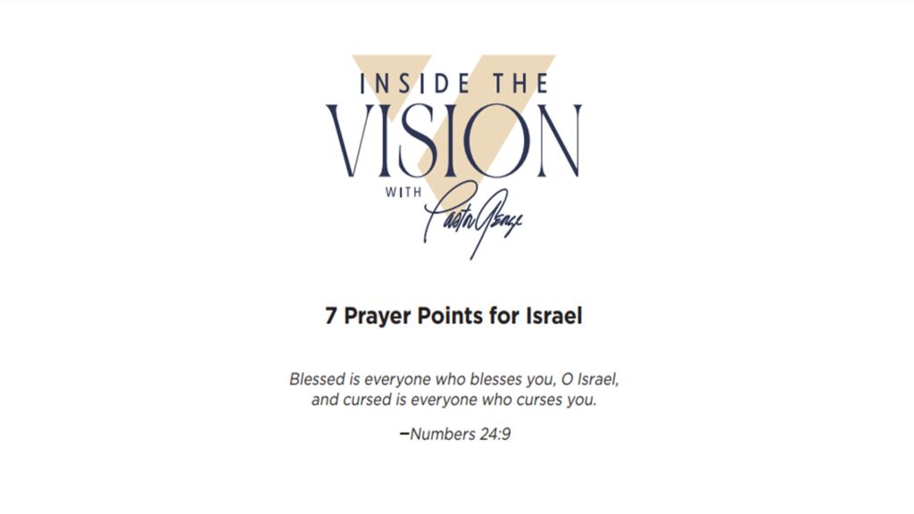 Bonus PDF: 7 Prayer Points for Israel