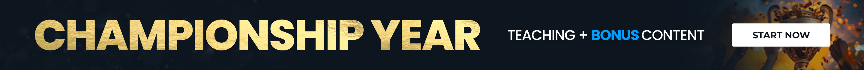 Championship Year Desktop Banner - White